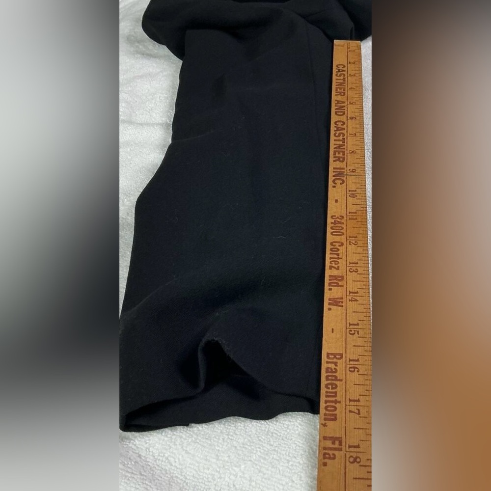 Vintage 90’s Ralph Lauren Elegant Black Blazer 100% Wool with Embroidered Crest - Picture 12 of 12